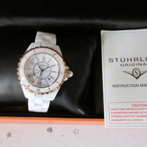 Brand new In Box Stuhrling Ceramic  watch